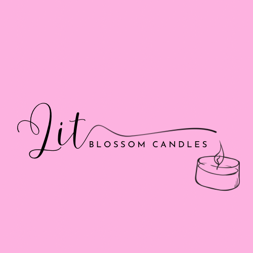 Lit Blossom Candles